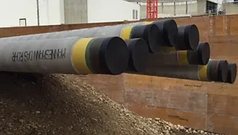 Gas / Wasser Pipeline