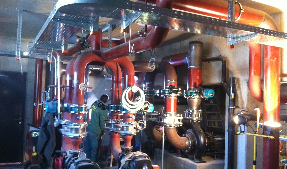 Heiz-Kältezentralen